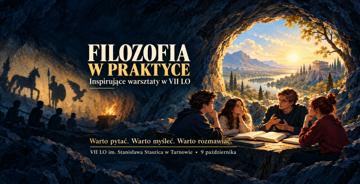 Filozofia w praktyce w jaskini Platona